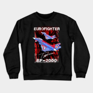 Royal Air Force Eurofighter Typhoon  Fighterjet Crewneck Sweatshirt